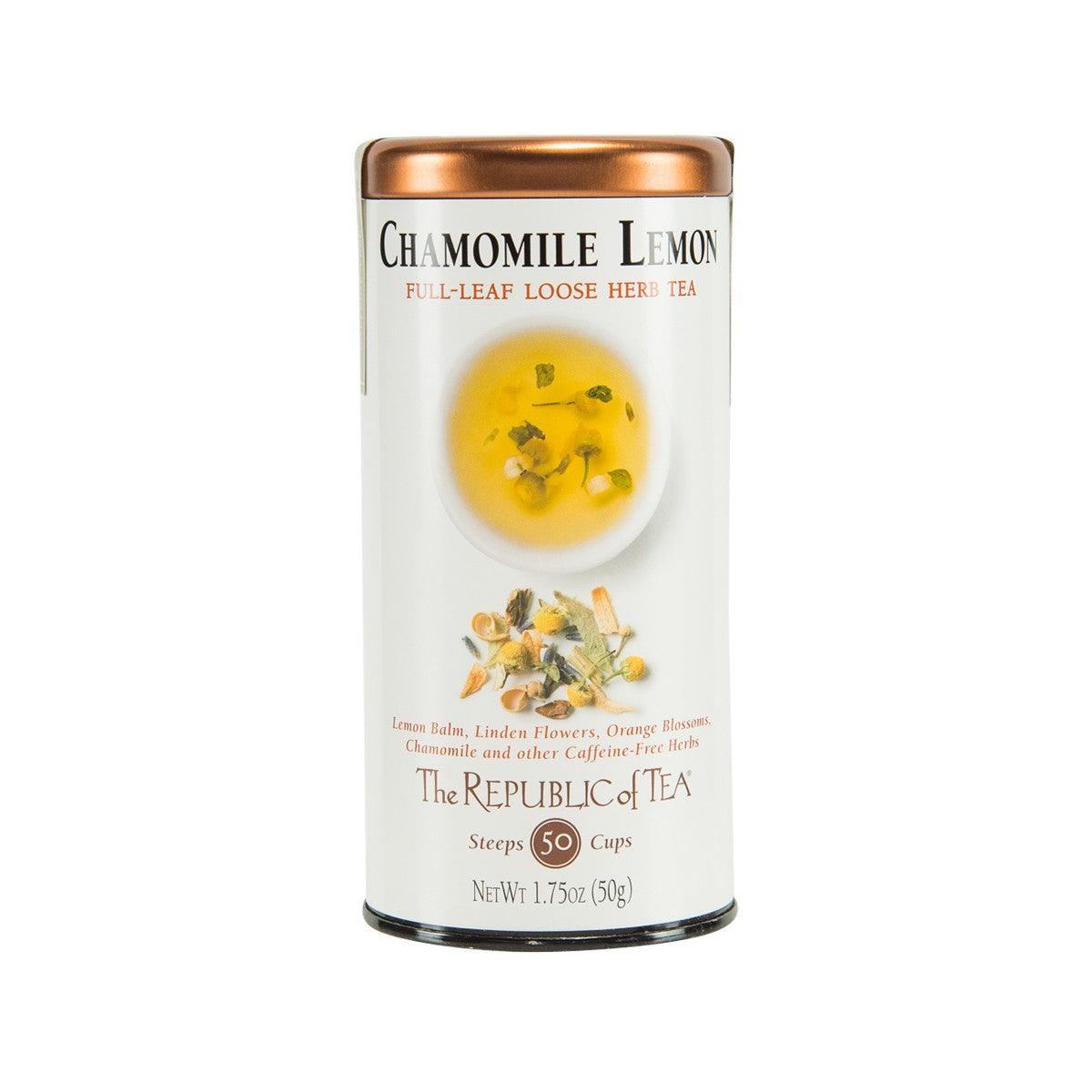 THE REPUBLIC OF TEA Chamomile Lemon Loose Herb Tea  (50g) - city'super E-Shop