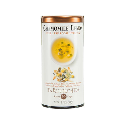 THE REPUBLIC OF TEA Chamomile Lemon Loose Herb Tea  (50g) - city'super E-Shop