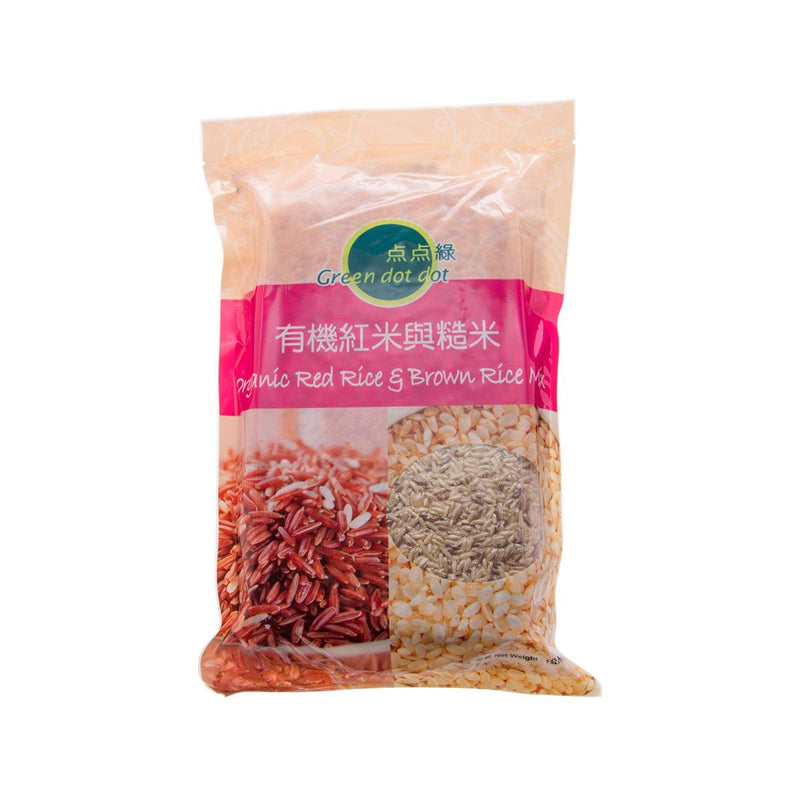 GREEN DOT DOT Organic Red Rice and Brown Rice  (1kg)