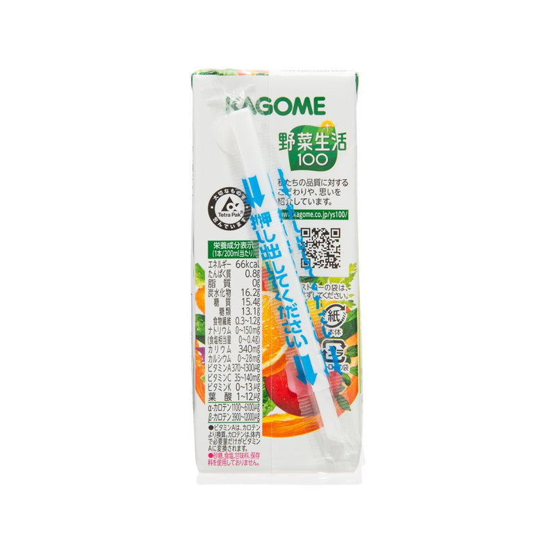 KAGOME Yasai Seikatsu Original Mixed Vegetable & Fruit Juice  (200mL)