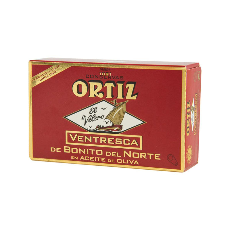 ORTIZ White Tuna Fillets in Olive Oil  (110g)