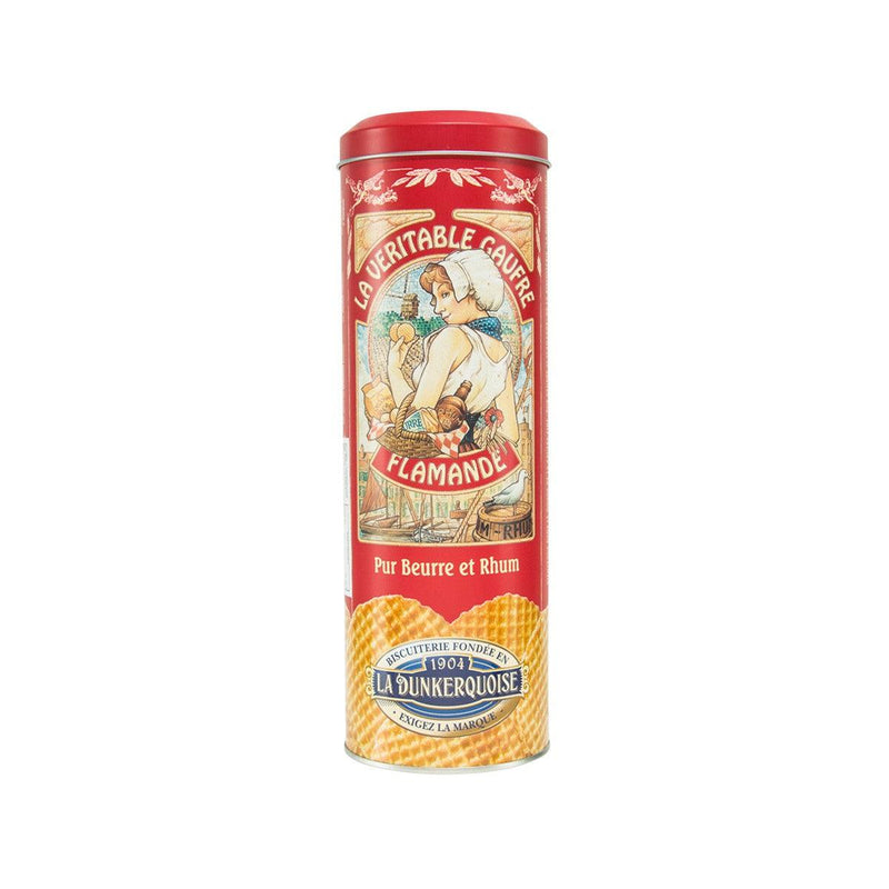 LA DUNKERQUOISE Butter Waffles - Pure Butter & Rum  (400g)