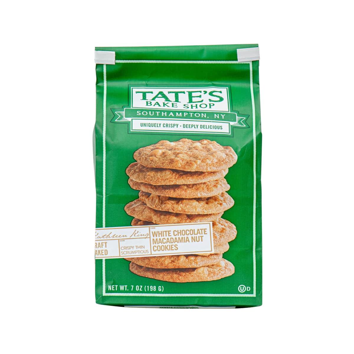TATE'S White Chocolate Chips Macadamia Nut Cookies  (198g) - city'super E-Shop