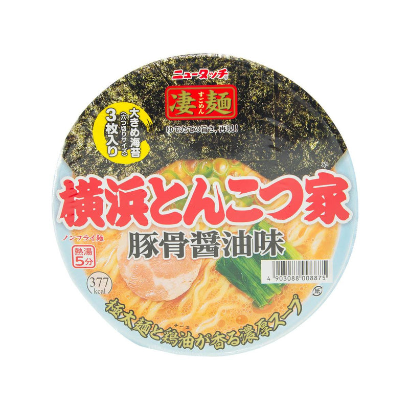 YAMADAI Sugomen Instant Ramen - Yokohama Pork Bone & Soy Sauce Soup  (117g) - city&