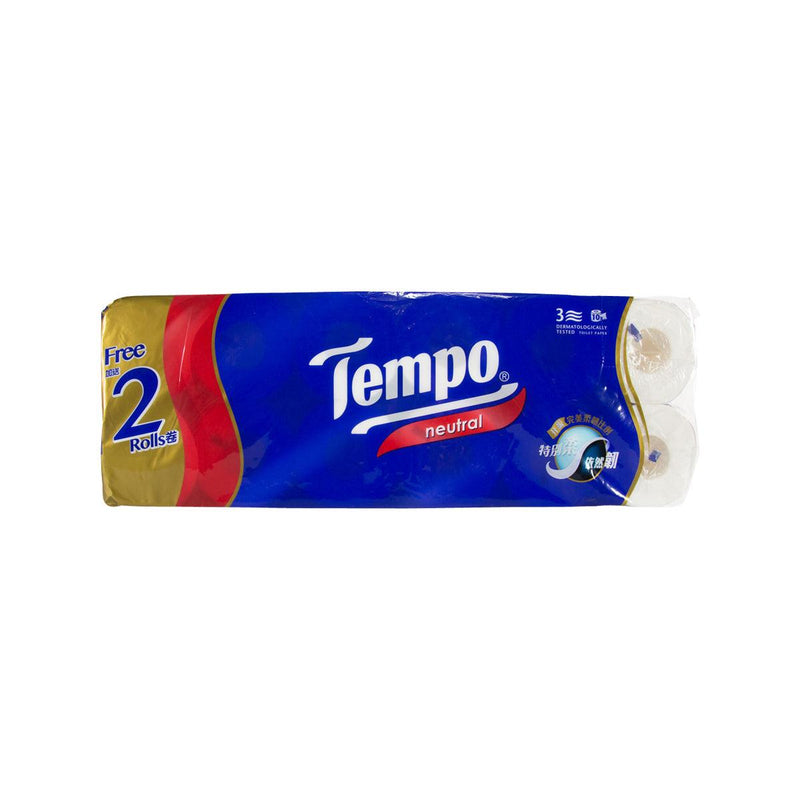 TEMPO Bathroom Tissue 3-Ply Neutral - city&