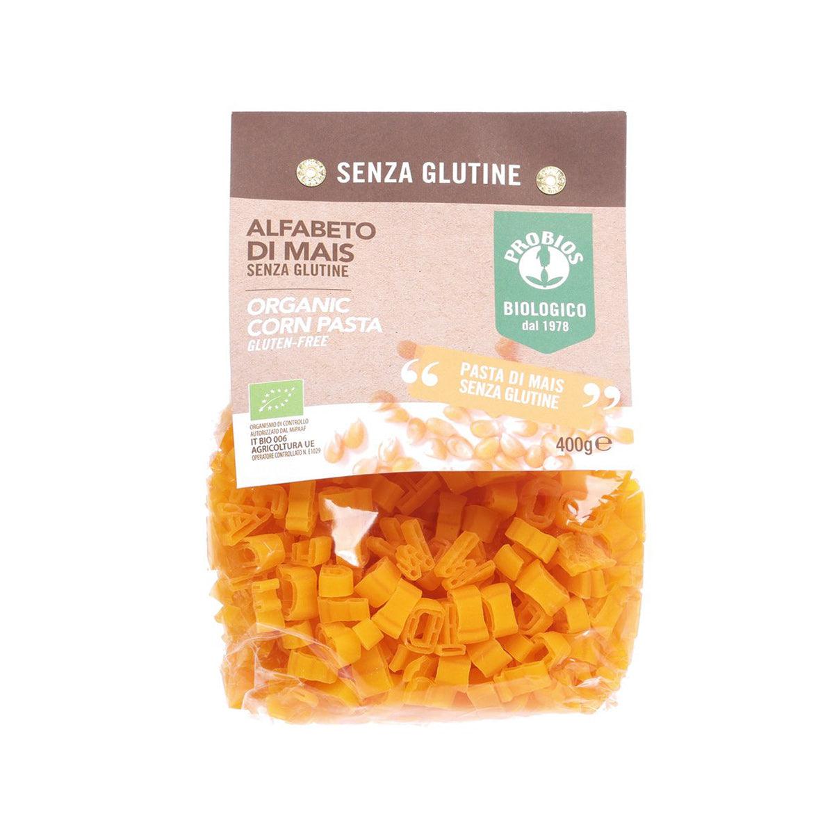 PROBIOS Organic Gluten-Free Corn Alfabeto Pasta (400g) – city'super E-Shop