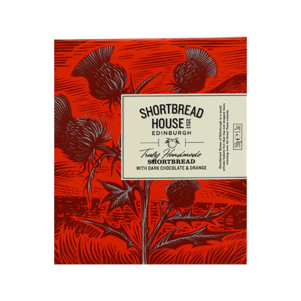 SHORTBREAD HOUSE OF EDINBURGH 黑朱古力及橙味牛油餅  (150g)