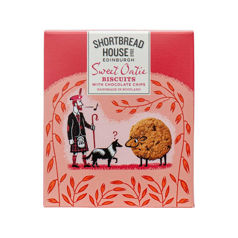 SHORTBREAD HOUSE OF EDINBURGH Sweet Oaties Biscuits with Chocolate Chips  (150g)