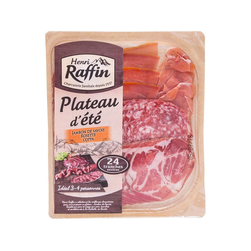 HENRI RAFFIN Picnic Plateur - Dried Ham, Coppa Ham, Rosette  (180g)