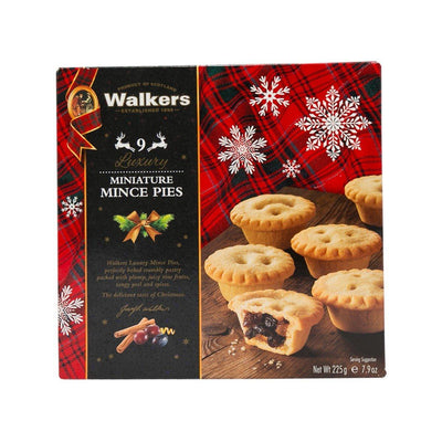 WALKERS 9 Luxury Miniature Mincemeat Tarts  (225g) - city'super E-Shop