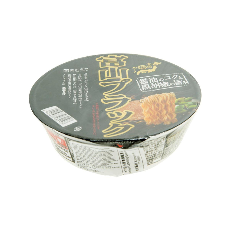 SUGAKIYA Instant Toyama Style Ramen Noodle - Black Soup  (108g)