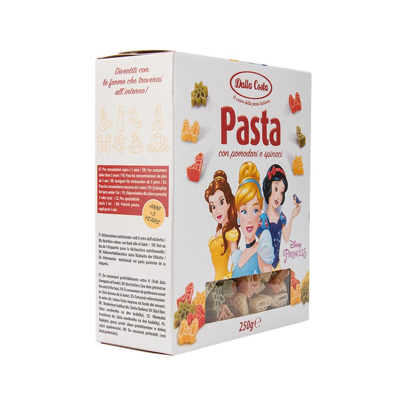 DALLA COSTA Durum Wheat Semolina Pasta with Tomato & Spinach - Princess  (250g)