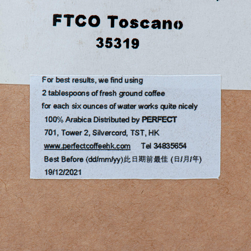 RESIPROCATE Organic Espresso Toscano Arabica Coffee Bean  (400g)