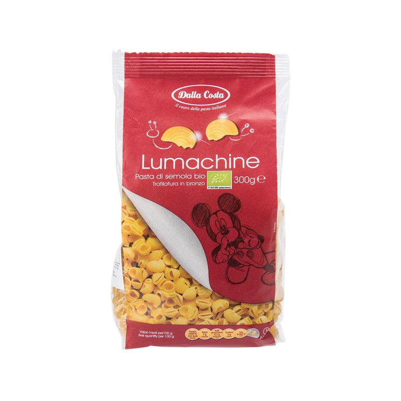 DALLA COSTA Organic Semolina Lumachine Pasta - Mickey  (300g)
