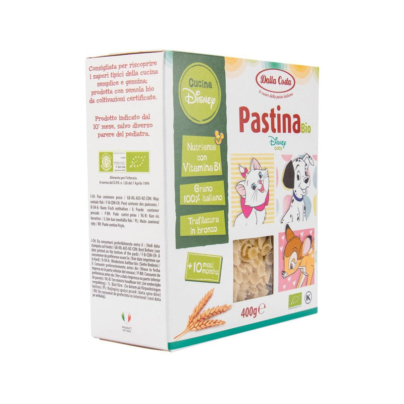 DALLA COSTA Organic Semolina Pastina Pasta - Disney  (400g)