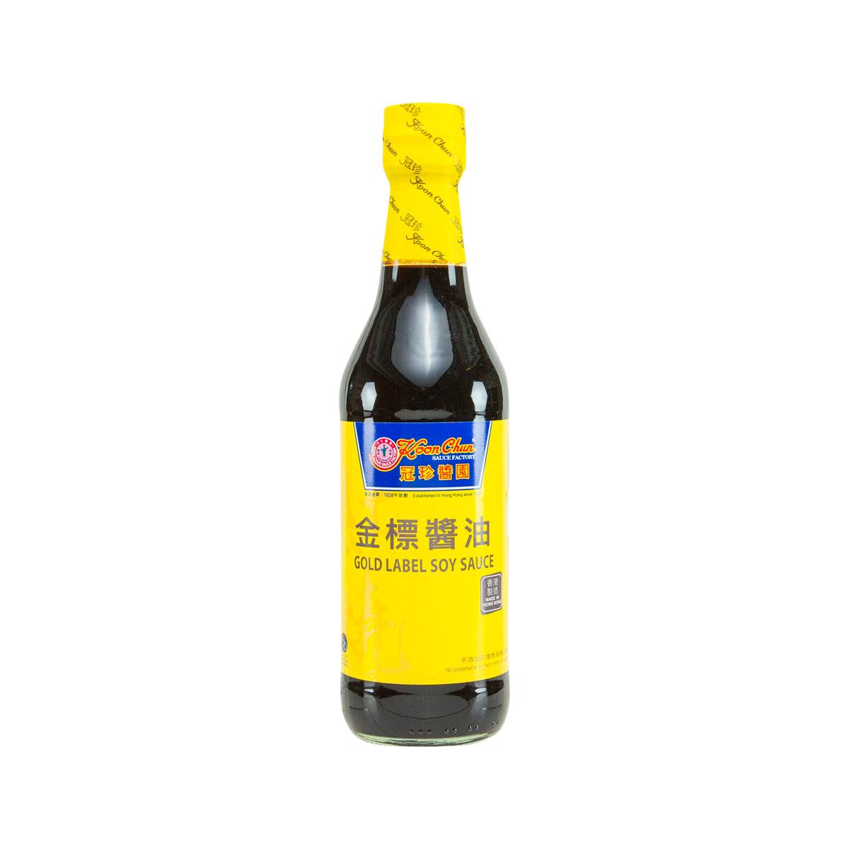 冠珍醬園 金標醬油 (500mL)