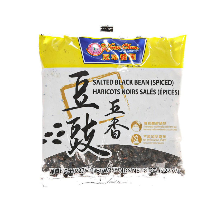 KOON CHUN SAUCE FACTORY Salted Black Bean - Spiced  (227g)