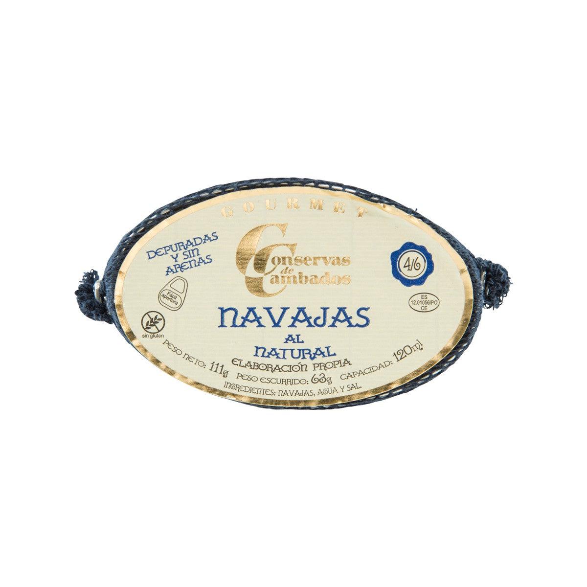 CONSERVAS DE CAMBADOS 鹽水蟶子  (111g)