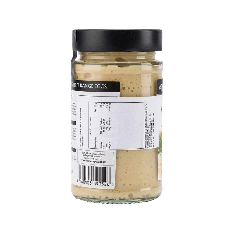 ATKINS & POTTS Horseradish Sauce  (185g)