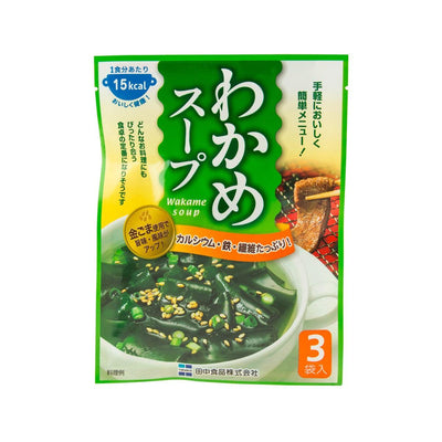 TANAKA SYOKUHIN Instant Wakame Seaweed Soup  (17.1g) - city'super E-Shop