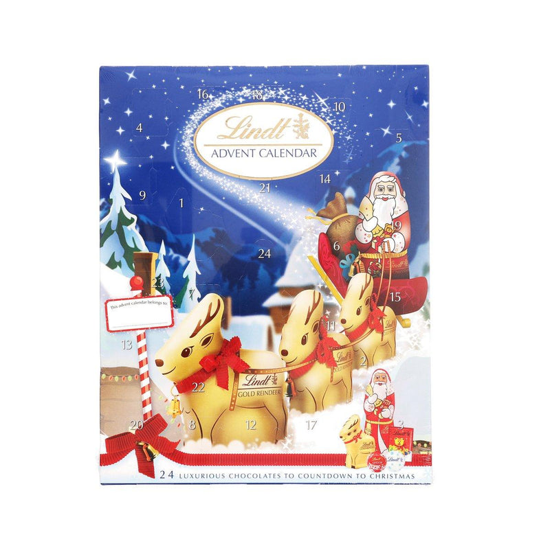 LINDT Advent Calendar with Chocolate  (160g)