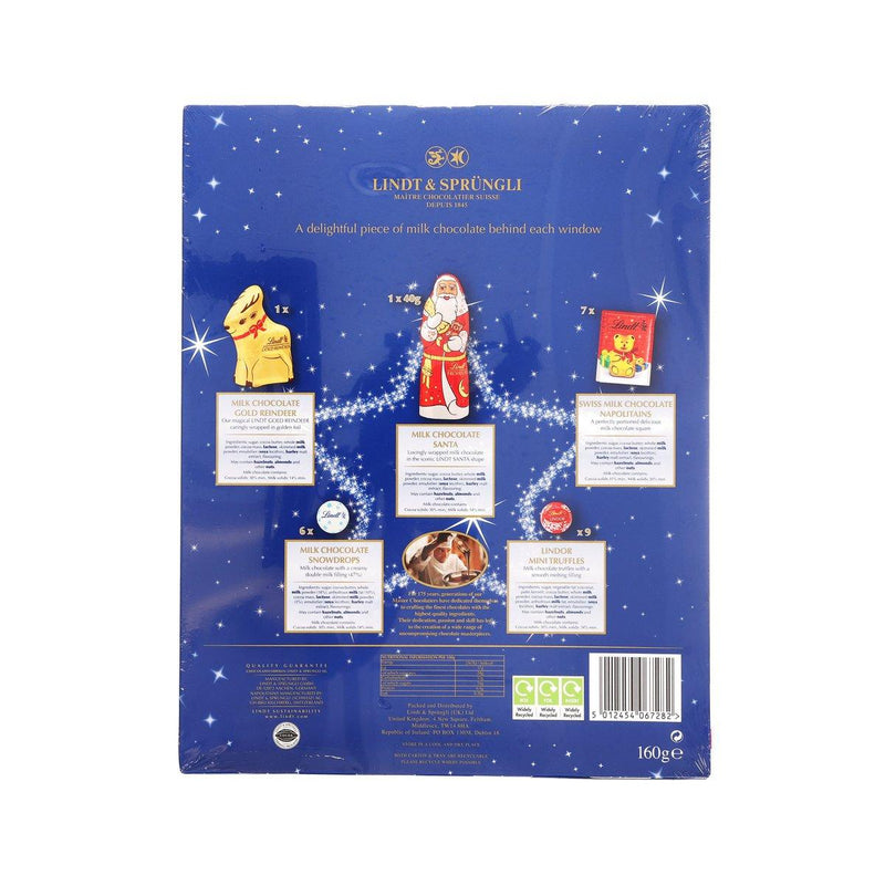 LINDT Advent Calendar with Chocolate  (160g)