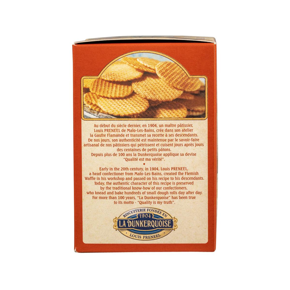 LA DUNKERQUOISE Caramel Waffles Made with Salted Butter  (150g)