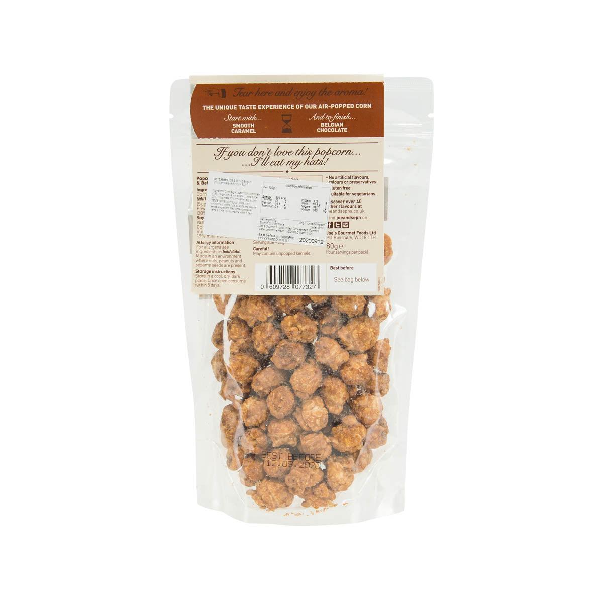 JOE & SEPH'S 比利時朱古力焦糖爆谷 (75g)