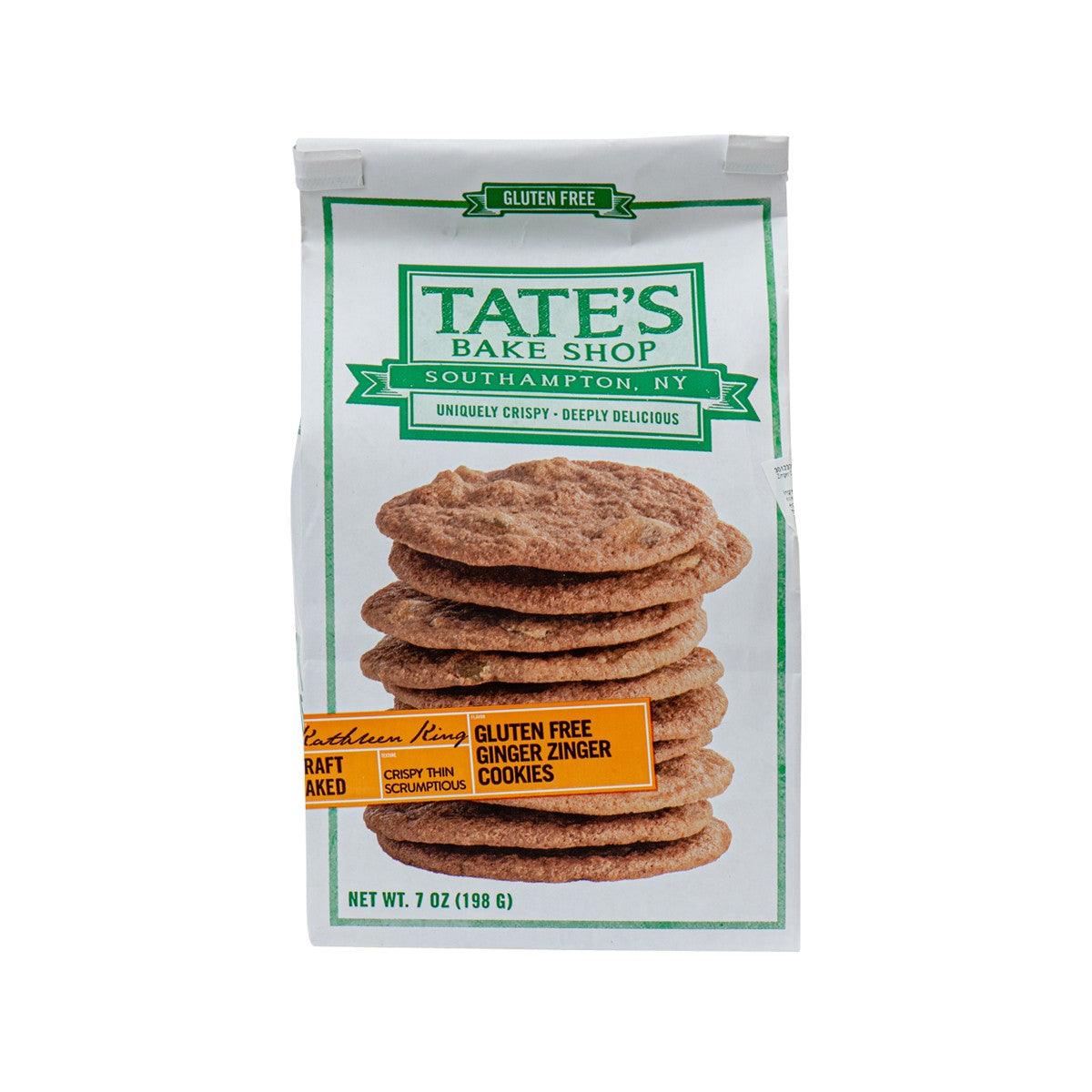TATE'S Gluten Free Ginger Zinger Cookies  (198g) - city'super E-Shop