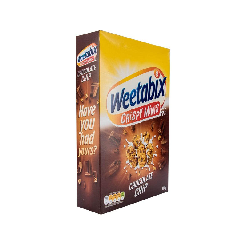 WEETABIX Crispy Minis Chocolate Chip Wholegrain Wheat Cereal  (600g) - city&