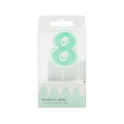 CUXCO Number Candle 8