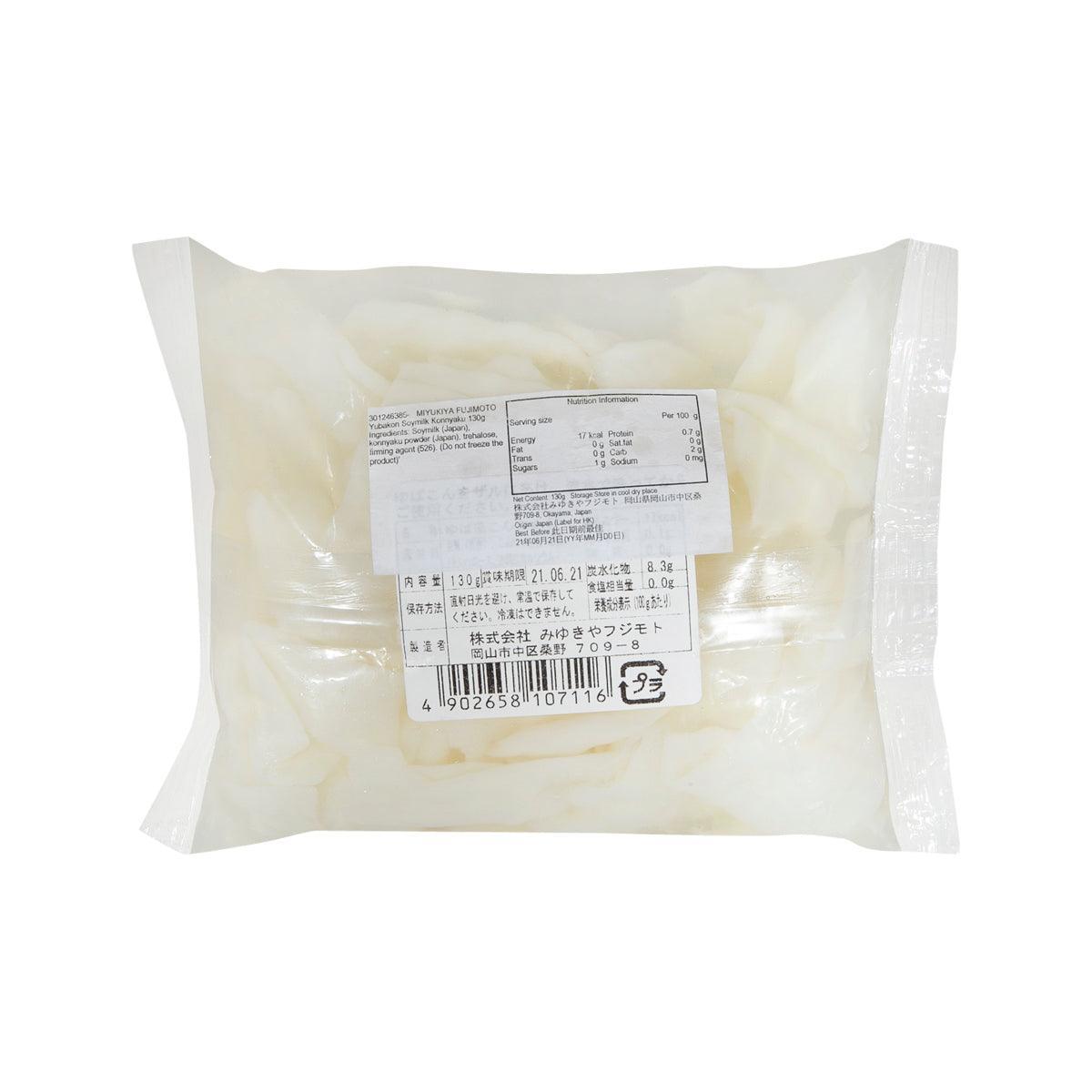 MIYUKIYA FUJIMOTO Yubakon Soymilk Konnyaku  (130g)