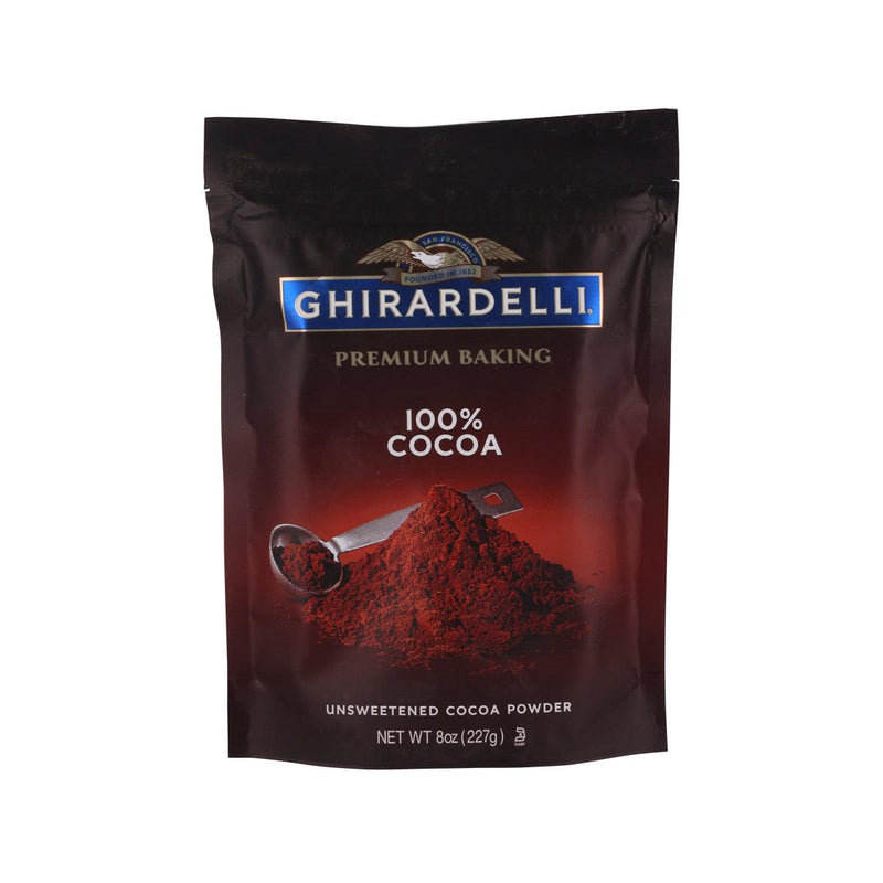 GHIRARDELLI 100% Unsweetened Cocoa Powder  (227g)