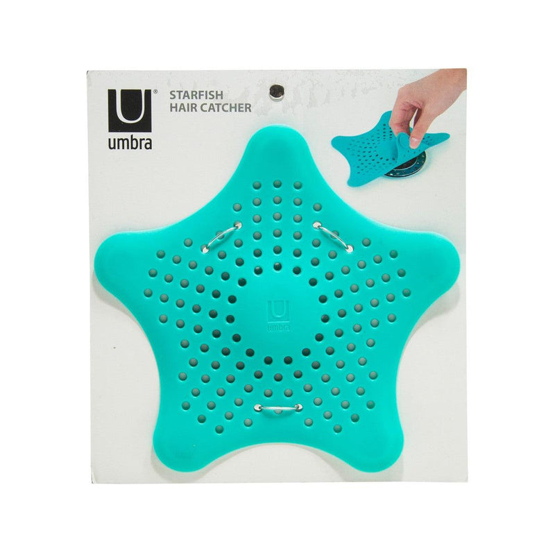 Umbra Starfish Drain Hair Catcher, White