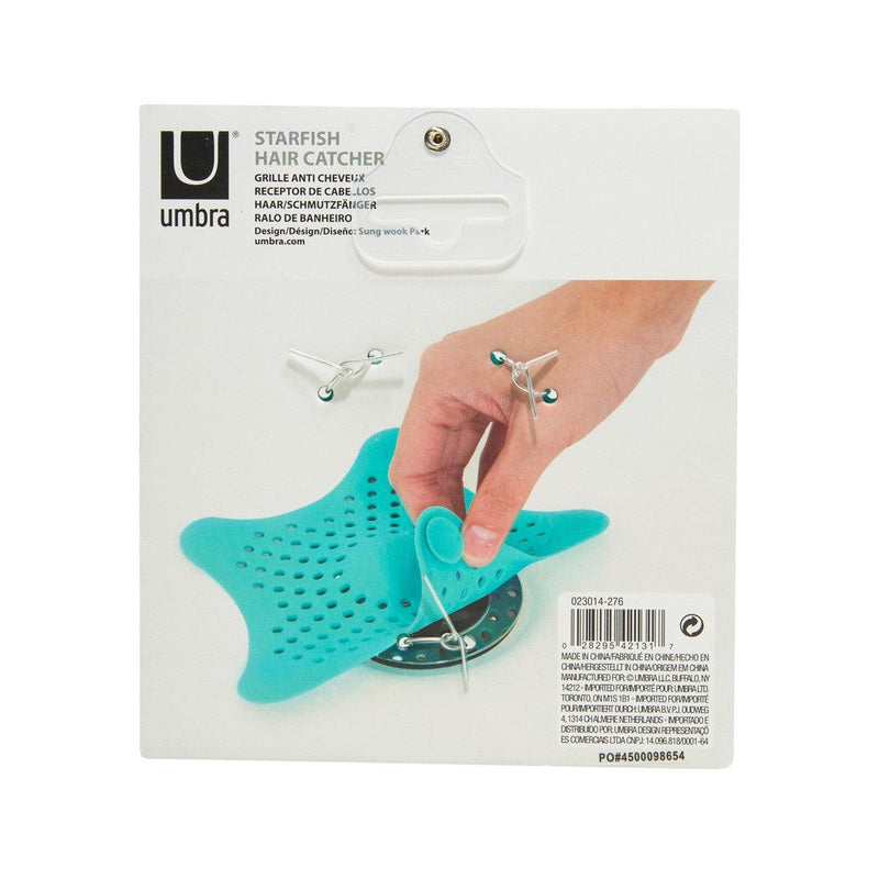 UMBRA Starfish Hair Catche Surf Blue - city&