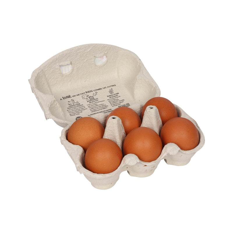 LOUE Big Red Label Farm Eggs  (6pcs)