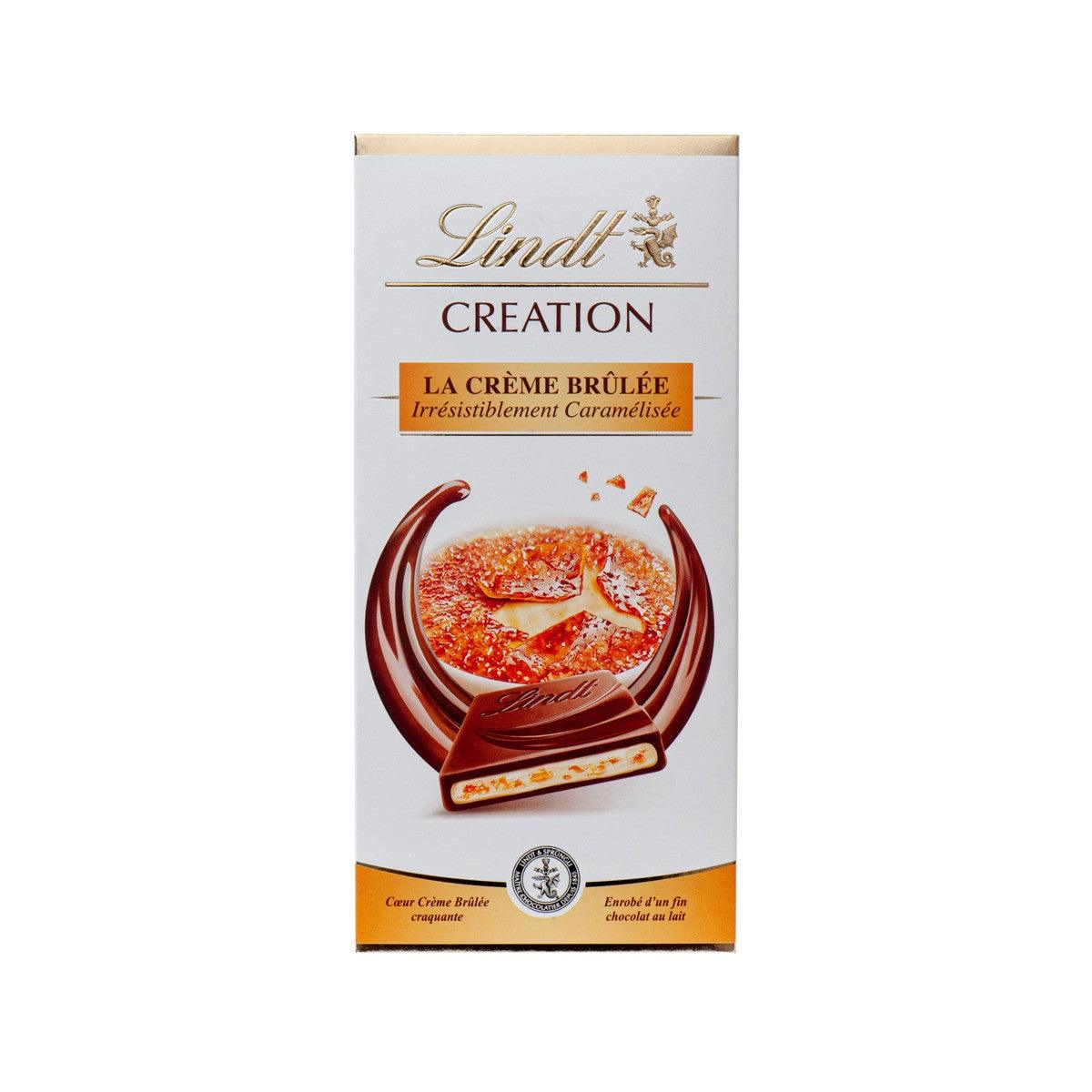 LINDT Creation Milk Chocolate - Crème Brûlée Flavor (150g) – city'super ...