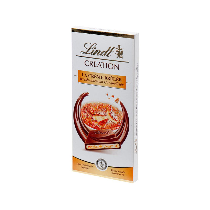 LINDT Creation Milk Chocolate - Crème Brûlée Flavor  (150g)
