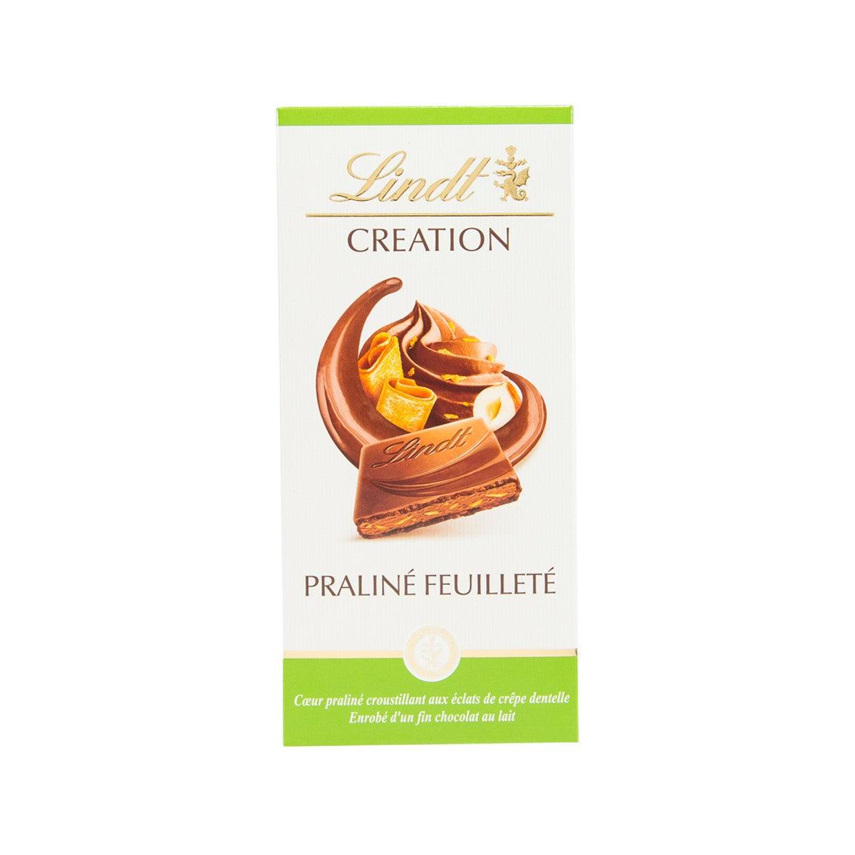 LINDT Creation薄脆堅果牛奶朱古力 (150g)