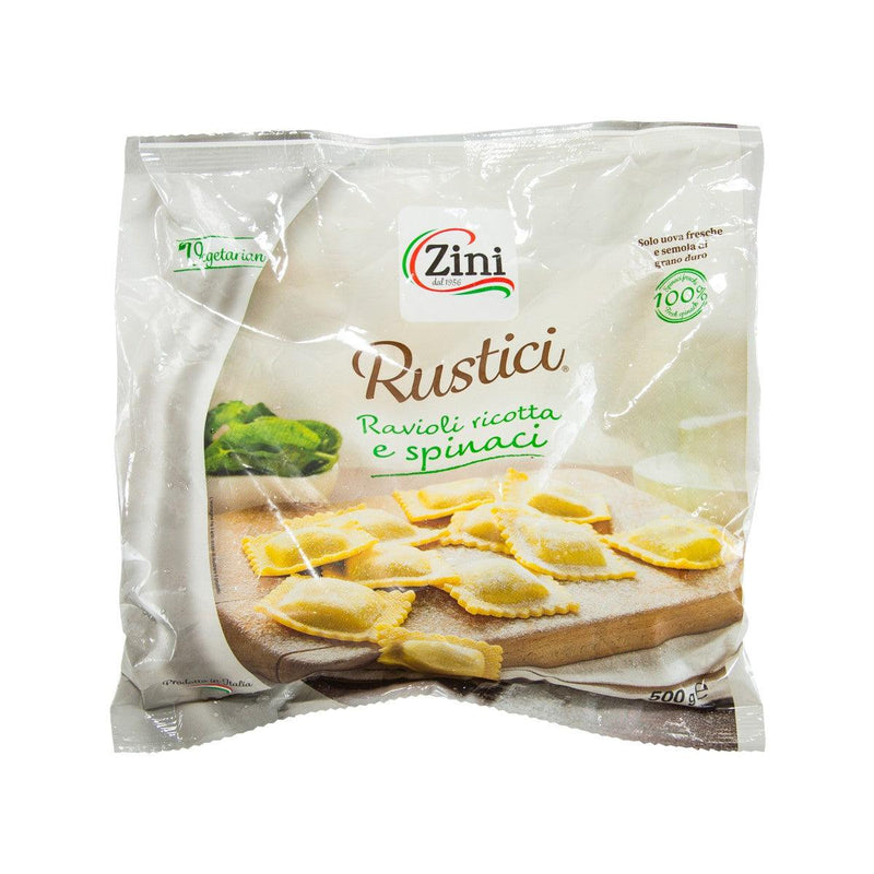 ZINI Ravioli Filled with Ricotta and Spinach  (500g) - city&