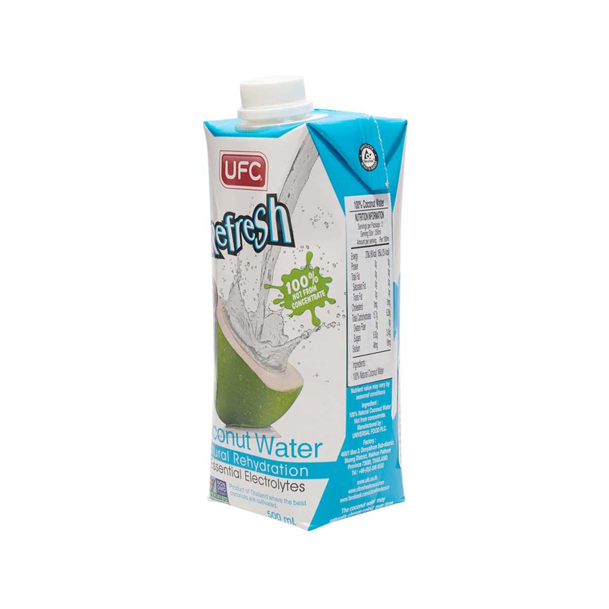 UFC Refresh Coconut Water  (500mL) - city'super E-Shop