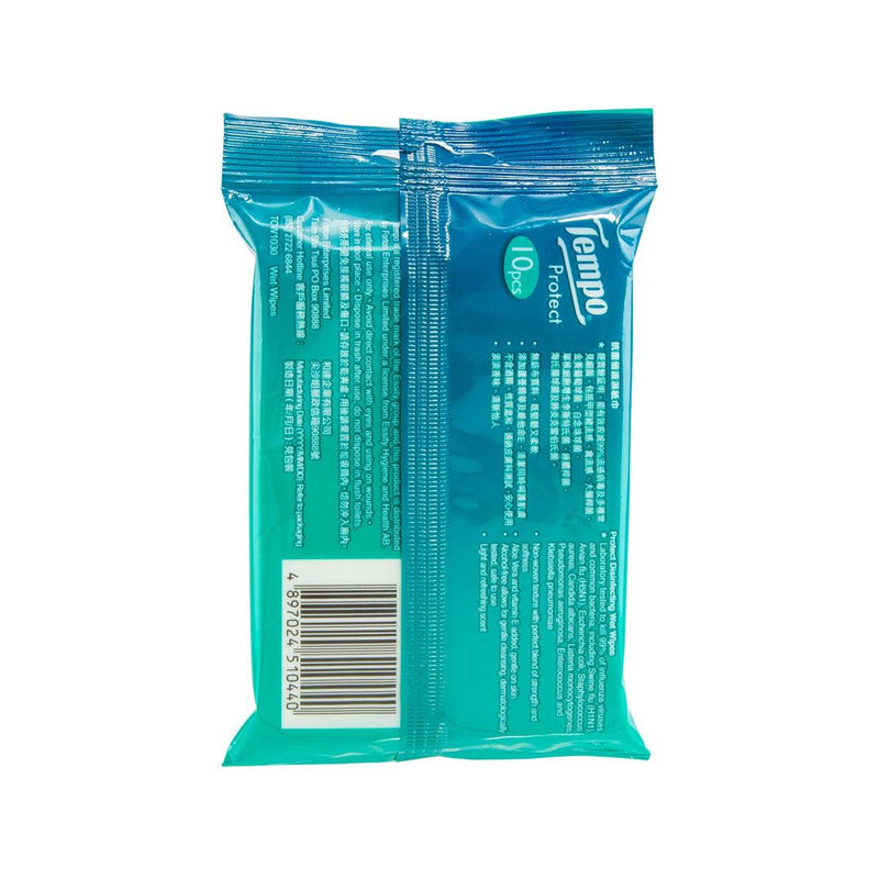 TEMPO Tempo Protect Disinfectant Wet Wipes 10&