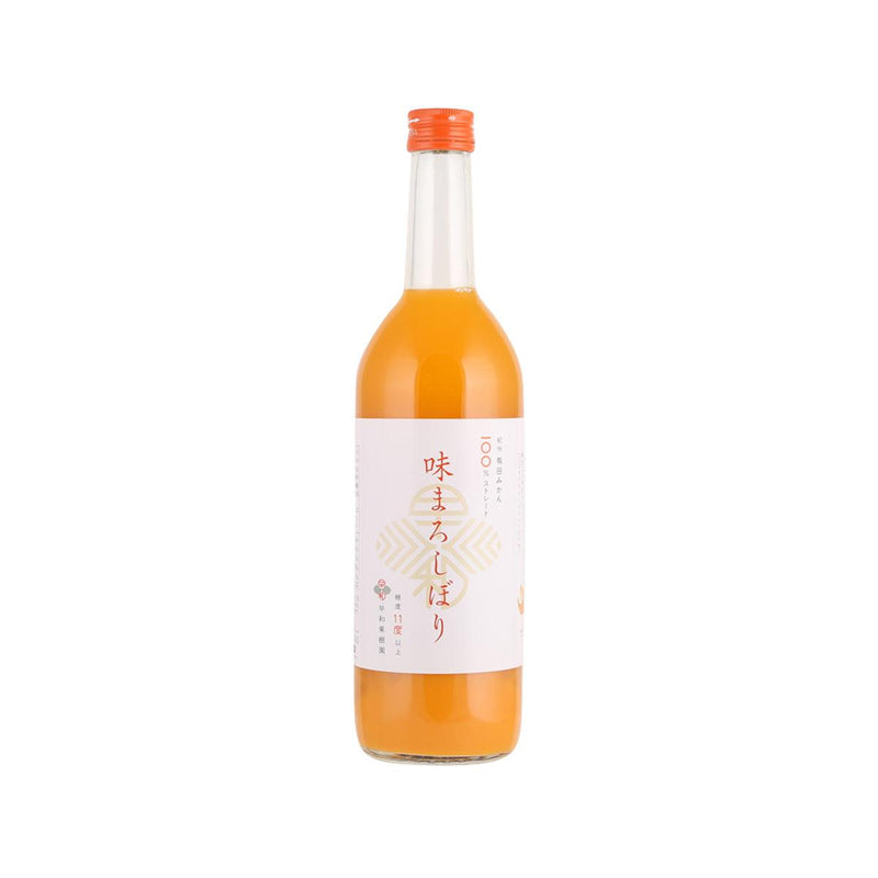 SOUWAKAJUEN Ajimaro Shibori 100% Mikan Juice  (720mL)