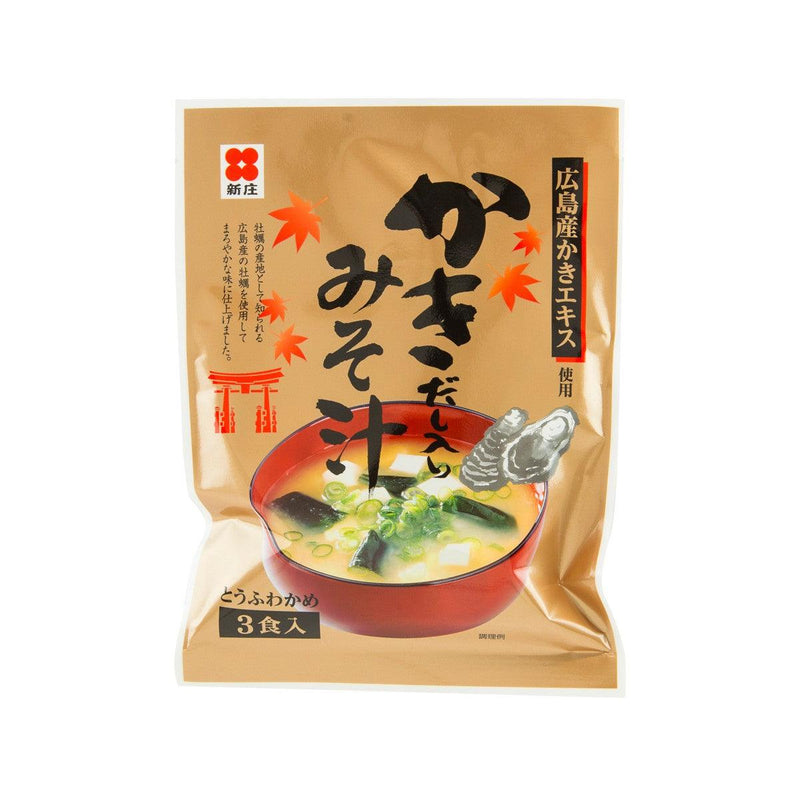 SHINJYOMISO Instant Oyster Miso Soup  (57.9g)