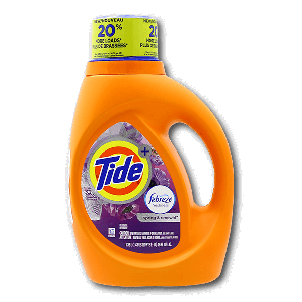 TIDE Concentrated Liquid Detergent - Spring & Renewal Scent  (46fl oz) - city'super E-Shop