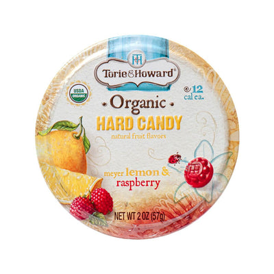 TORIE & HOWARD Organic Hard Candy - Meyer Lemon & Raspberry Flavor  (57g) - city'super E-Shop