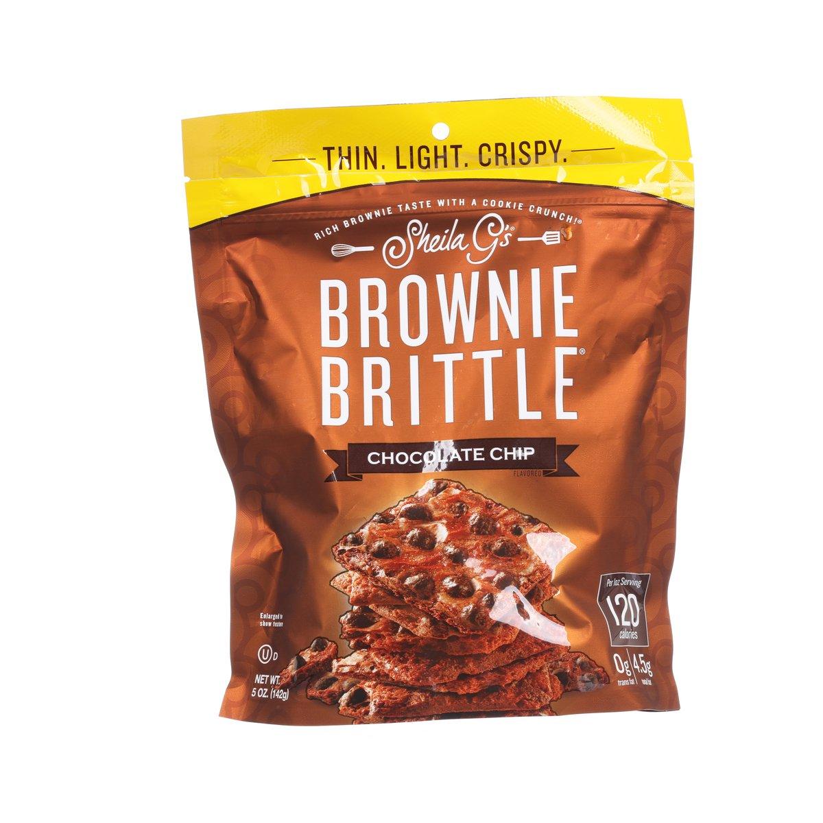 SHEILA G'S Brownie Brittle - Chocolate Chip  (142g)