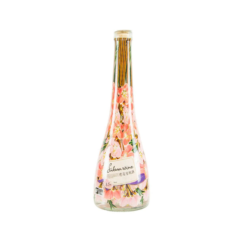 SUNN VILL Sakura Peach Wine [Alc 8.5%]  (500mL)