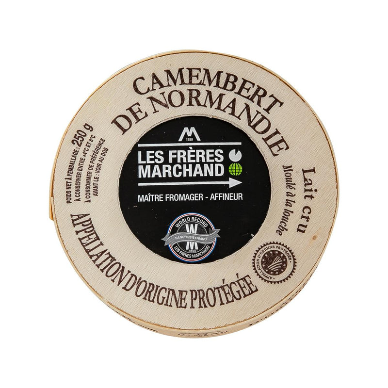 LES FRERES MARCHAND Camembert de Normandie AOP Raw Milk Cheese  (250g)