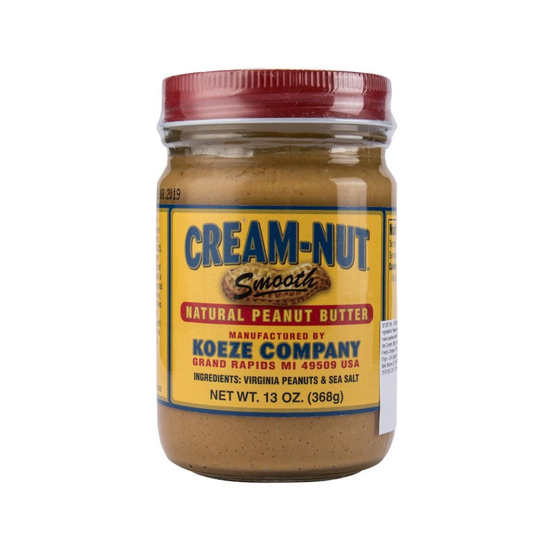 CREAM-NUT Natural Peanut Butter  (368g)